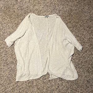 Cardigan white stretchy